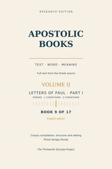 Pauline Letters · I
