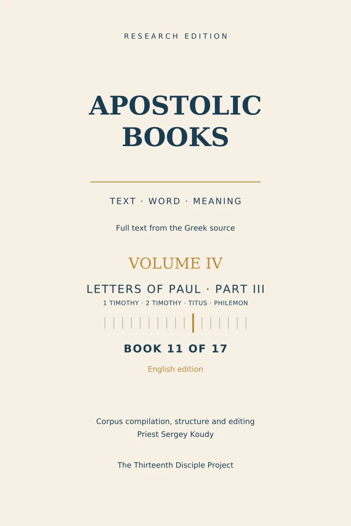 Pauline Letters · III