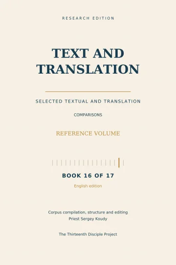 Text and Translation: Comparisons