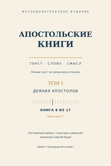 Деяния апостолов